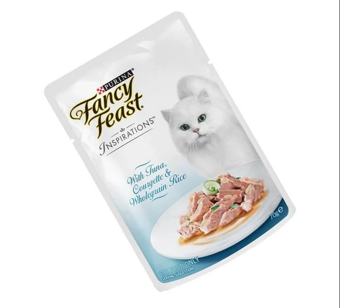 Fancy Feast Inspirations Tuna Courgette Wholegrain Rice, Pilihan Tepat Untuk Kucing Dewasa